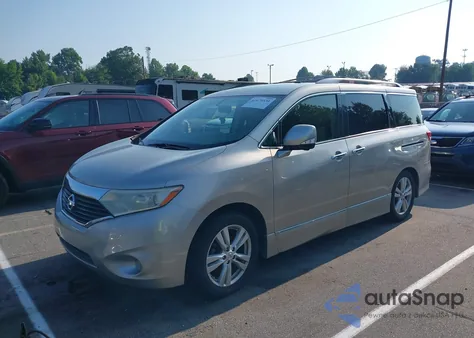 2013 Nissan Quest Le z USA, uszkodzony, nr VIN JN8AE2KP6D9064545